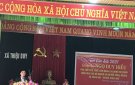 Đồng chí: Ngọ Duy Hiểu – PCT tổng lien đoàn lao động Việt Nam thăm và tặng quà cho các hộ nghèo, hộ mới thoát nghèo năm 2021.