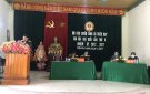 Đại Hội đại biểu hội Cựu chiến binh xã  lần thứ IX nhiệm kỳ 2022-2027